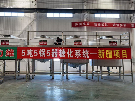 东乡精酿啤酒设备厂—5吨精酿啤酒设备—新疆项目
